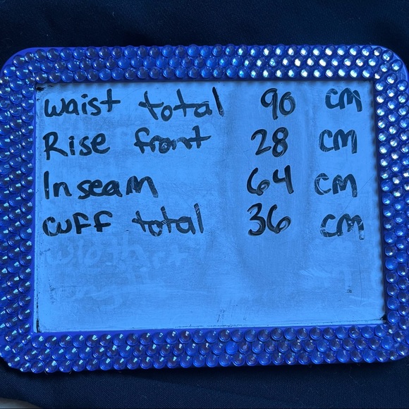 Old Navy Slacks Pants Trousers Bottoms Tuxedo Stripe Pockets Size 14 - Picture 7 of 7